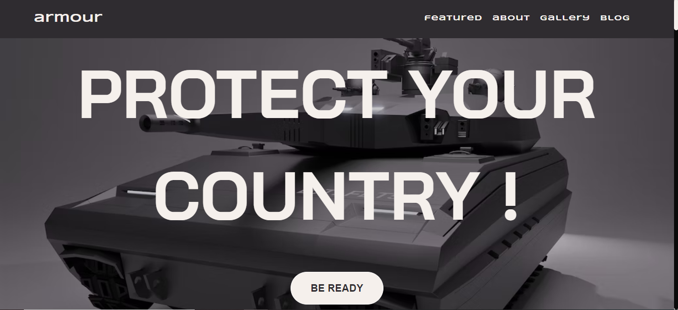 Armour - An military machineries website