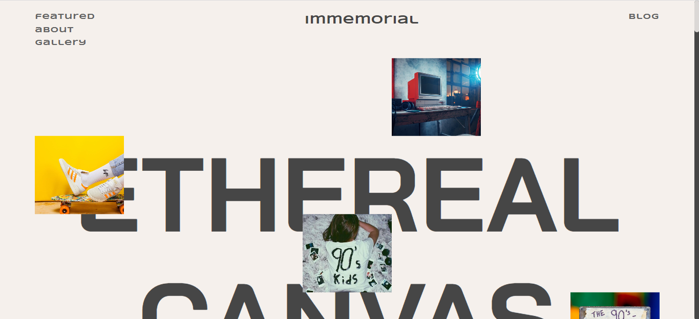 Immemorial - An website of 1990s memories